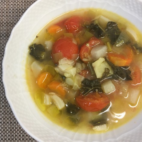 ほっこり簡単野菜スープ