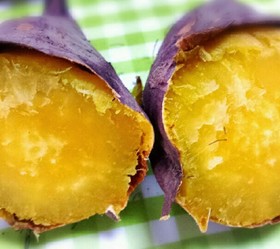 レンジでお店の焼き芋風☆美味しい焼き芋☆
