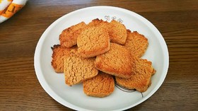 きな粉のおからクッキー