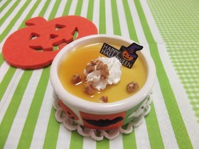 ぷるるん豆乳かぼちゃプリン