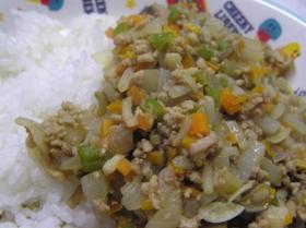 残り野菜を何でも♪ジューシードライカレー