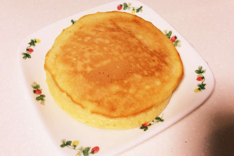 Hm不要すぐできるパンケーキ レシピ 作り方 By サザザさん クックパッド 簡単おいしいみんなのレシピが350万品