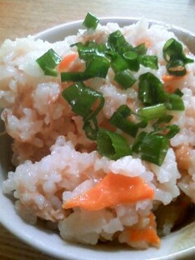 簡単★ニンジンとえのきのまぜご飯★