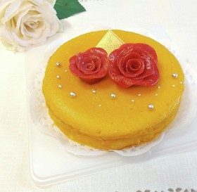 ミキサーで簡単♪かぼちゃケーキ
