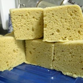 おからパウダーのレンジ蒸しパン
