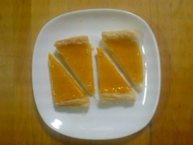 冷凍パイシートで~パンプキンパイ