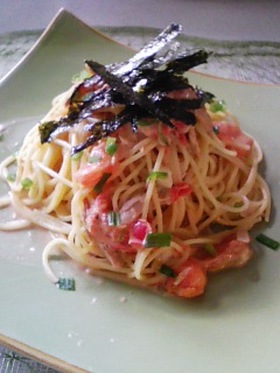 ツナとトマトのラブパスタ☆
