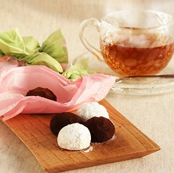 柚子茶スノーボールの画像