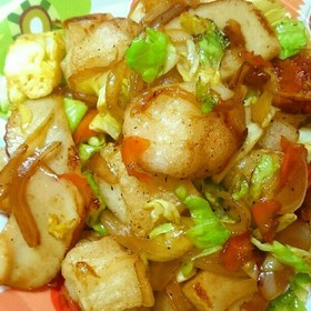 子供の大好物♥餅餅もっちり野菜焼き♪