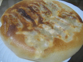 冷凍餃子でも☆パリパリ羽根付き餃子☆