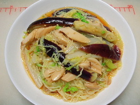 超!簡単!秋の冷やし中華