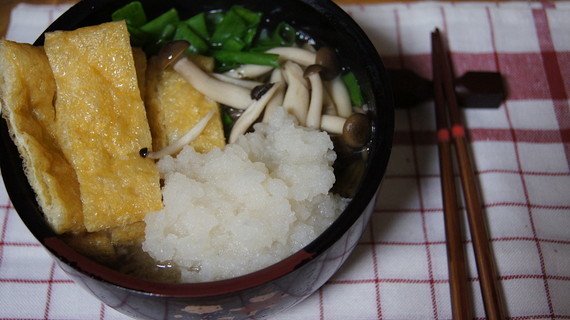 大根おろし蕎麦の画像