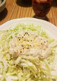 山盛り白菜サラダ