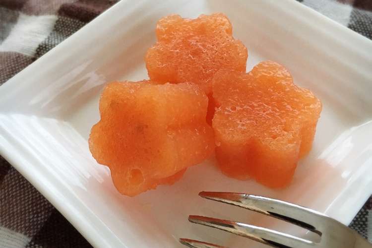 離乳食おやつ トマトとりんごの寒天ゼリー レシピ 作り方 By Oboboboe クックパッド 簡単おいしいみんなのレシピが361万品