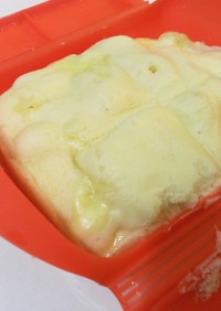 電子レンジで子どものチーズ蒸しパン