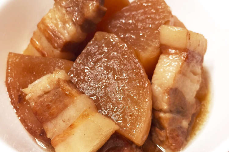 味染み♡豚バラと大根のべっこう煮 レシピ・作り方 By S＊Mama♡ 【クックパッド】 簡単おいしいみんなのレシピが363万品
