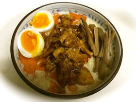 手持ち食材でそれっぽく!豆乳坦々パスタ