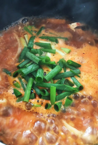[韓国料理]鯖缶で鯖チゲ