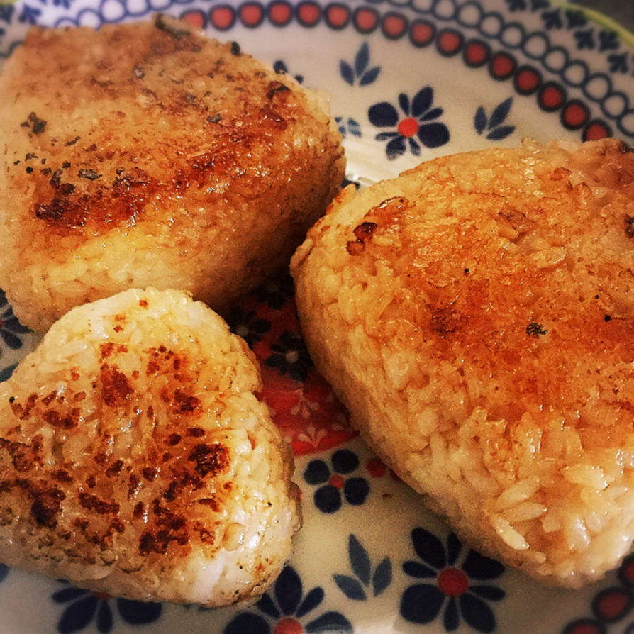 絶品☆超簡単☆焼きおにぎり☆朝食ランチの画像