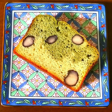 低糖質☆白餡＆お味噌のパウンドケーキの写真
