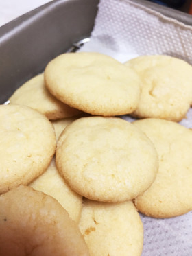 アイスクリーム用クッキー生地（卵なし） レシピ