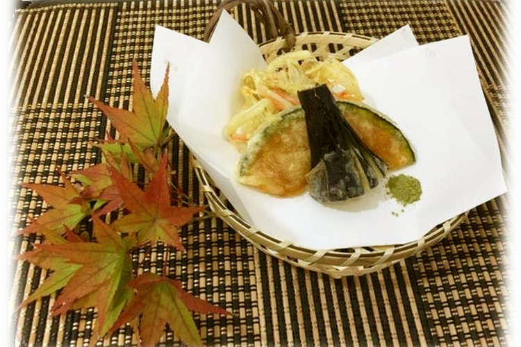 学生提案 地元野菜の天ぷら盛り合わせ レシピ 作り方 By 京都府 クックパッド