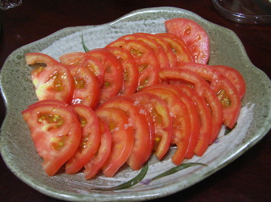韓国風？トマトの写真