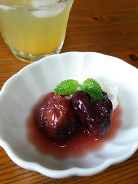 いちじくの甘煮