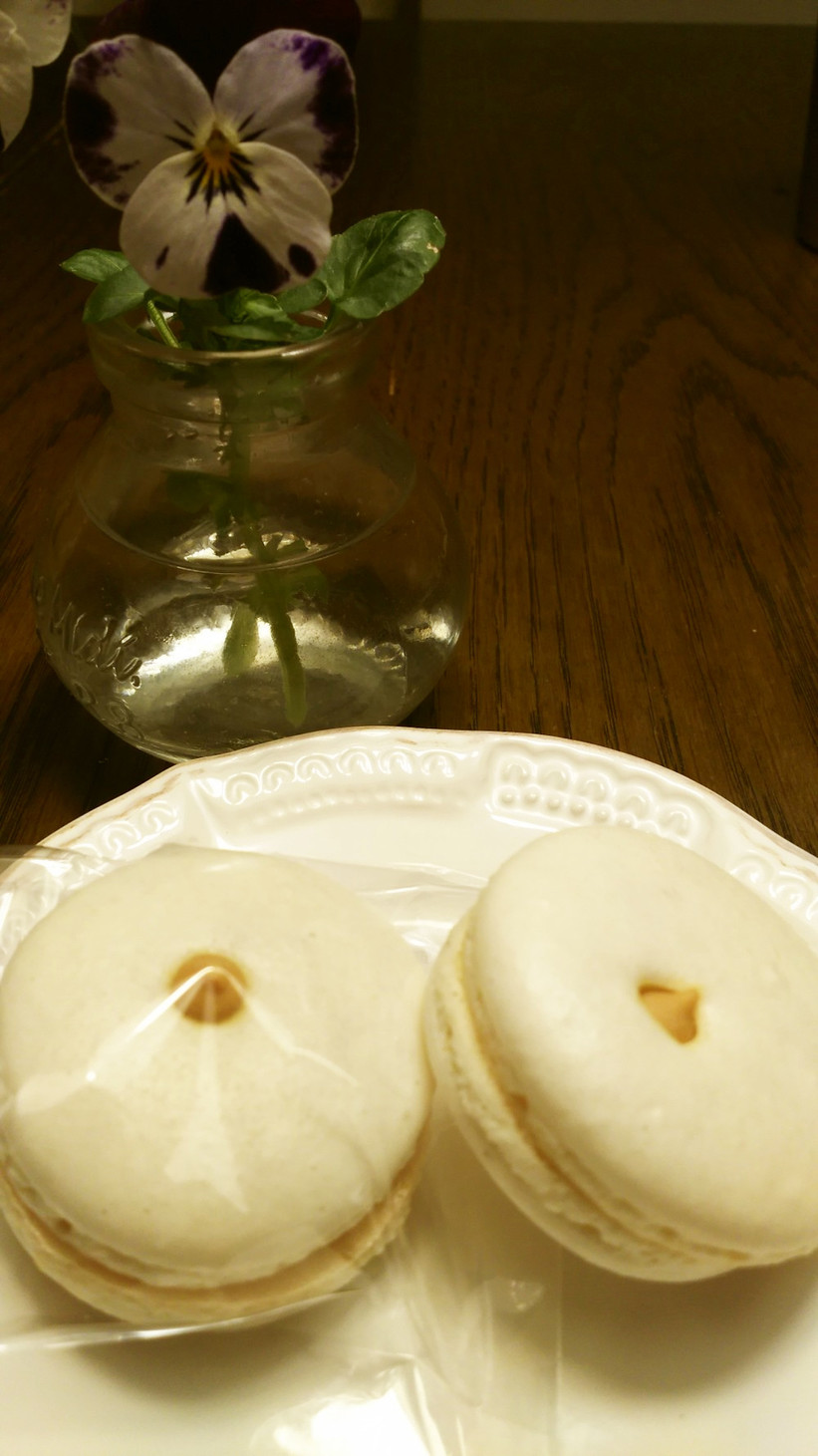 塩キャラメルシナモンマカロン レシピ・作り方