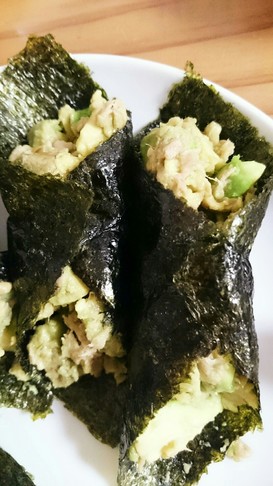 ツナとアボカドのおつまみ