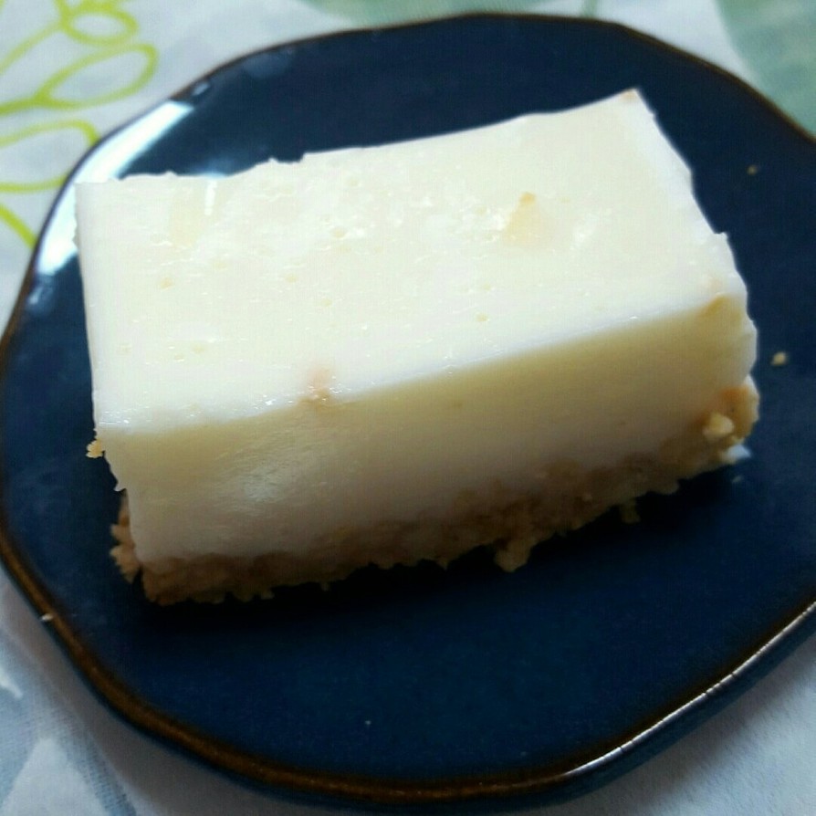 チーズケーキ風　ヘルシーヨーグルトケーキの画像