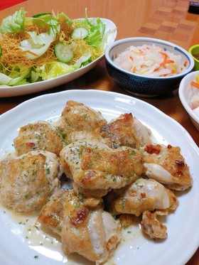 とりモモ肉梅マヨ焼き