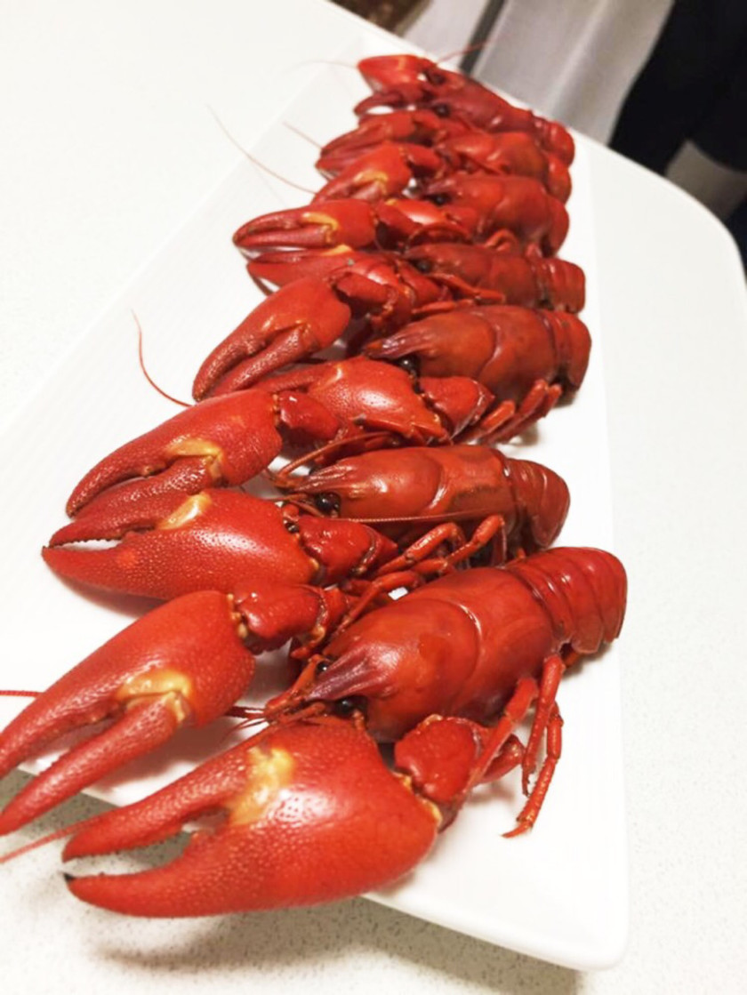 ザリガニケーキのレシピ