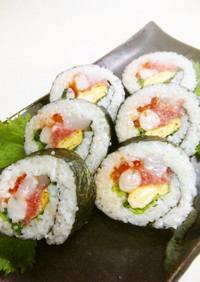 和香る～✿　我が家の海鮮太巻き寿司