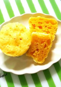 低糖質レシピ☆チーズ蒸しパンおからver