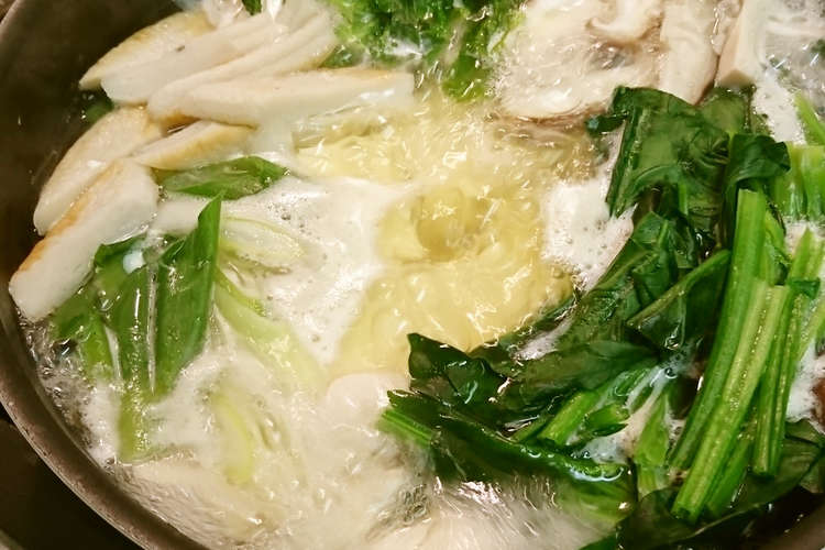 緑のお野菜鍋 レシピ 作り方 By 赤紫芋介 クックパッド 簡単おいしいみんなのレシピが376万品