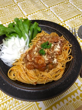 ◆レトルトが本格ミートソースに大変身◆