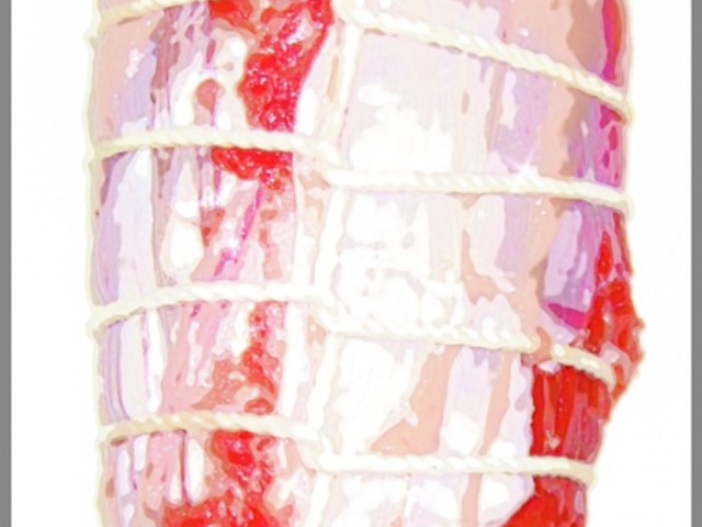 ローストビーフなどに ブロック肉の縛り方 レシピ 作り方 By しるびー１９７８ クックパッド