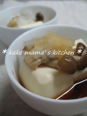 豆腐♡♥しめじおろしかけ