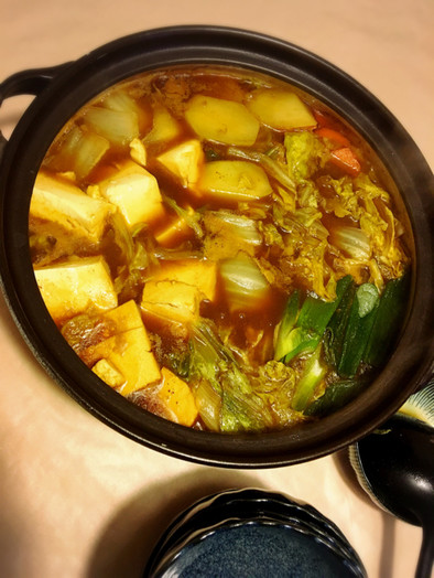 簡単★絶品ゴクゴク呑めるスープのカレー鍋の写真