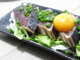 プロの味!鰹のタタキ!