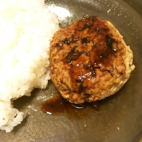 簡単に豆腐ハンバーグ 豚ひき肉ver