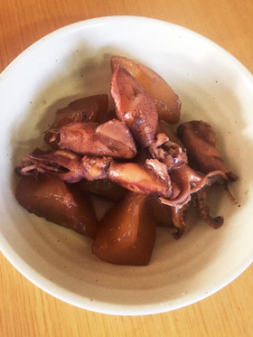 イカと大根の煮物