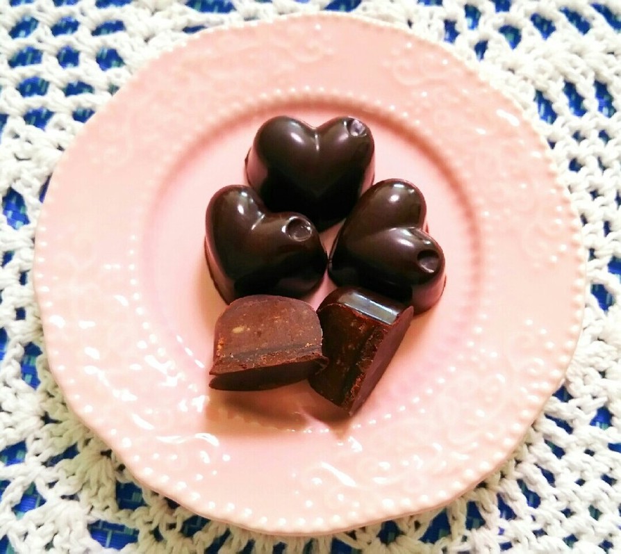 低糖質レシピ☆胡桃のジャンドゥーヤチョコの画像