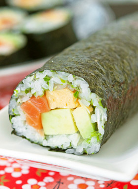 節分に!スプラウト入りヘルシー恵方巻き