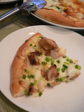 照り焼きチキン☆ピザpizza