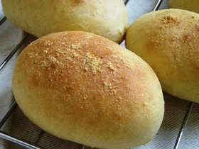 ノンオイルできなこパン