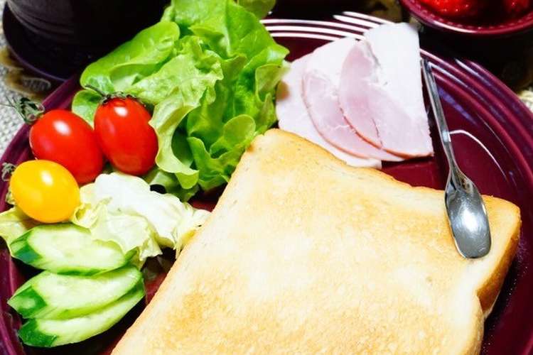 トーストdeサラダ モーニング レシピ 作り方 By Makichihua クックパッド 簡単おいしいみんなのレシピが350万品