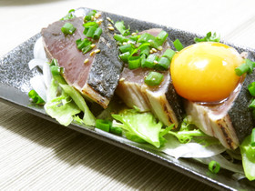プロの味!鰹のタタキ!