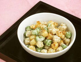 ひな祭り✿余ったお餅で✿自家製ひなあられ